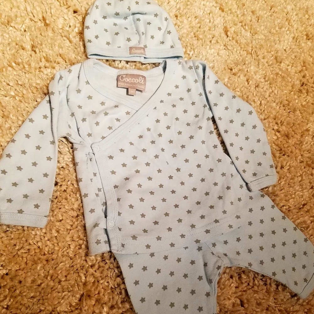 Coccoli Pajama Set with Cap
